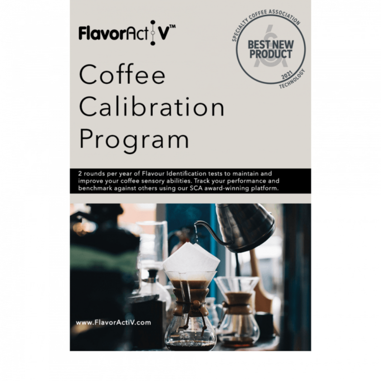 Coffee Calibration Program FlavorActiV