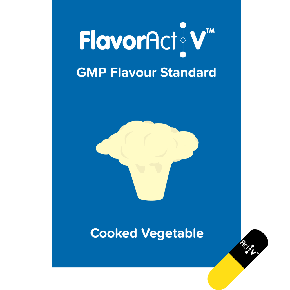 cooked vegetable flavour standard