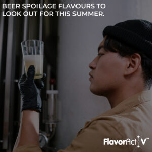 Beer summer spoilage off-flavours